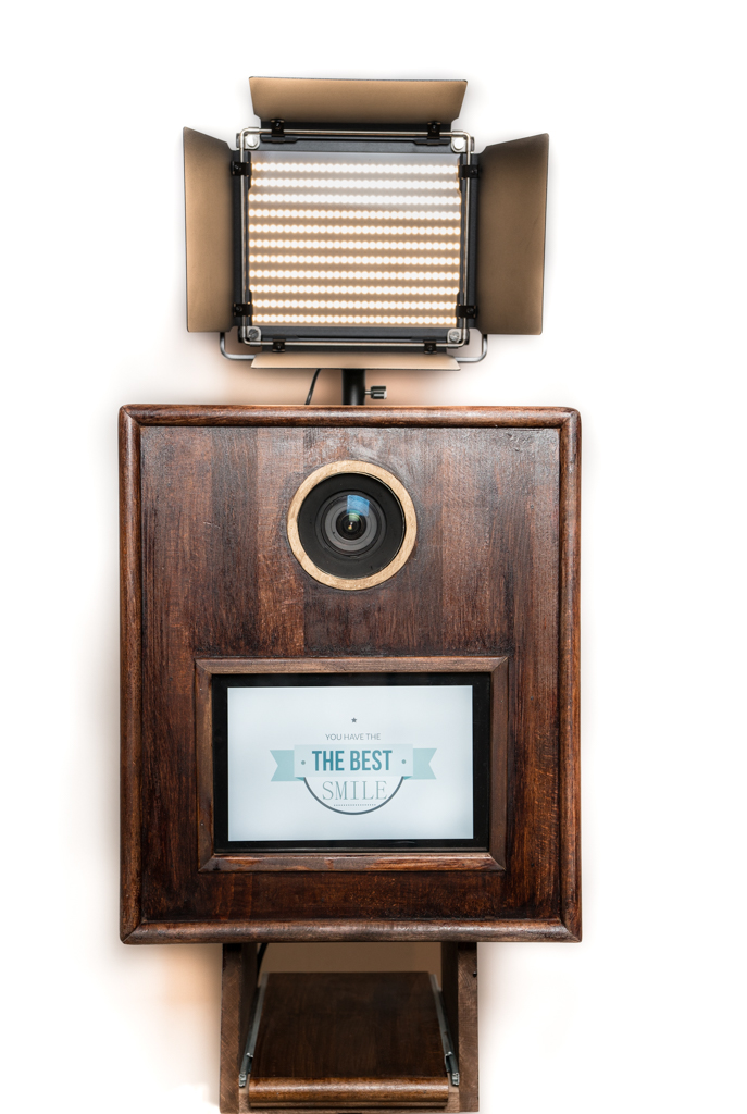 Retro Fotobox handgemacht aus Holz